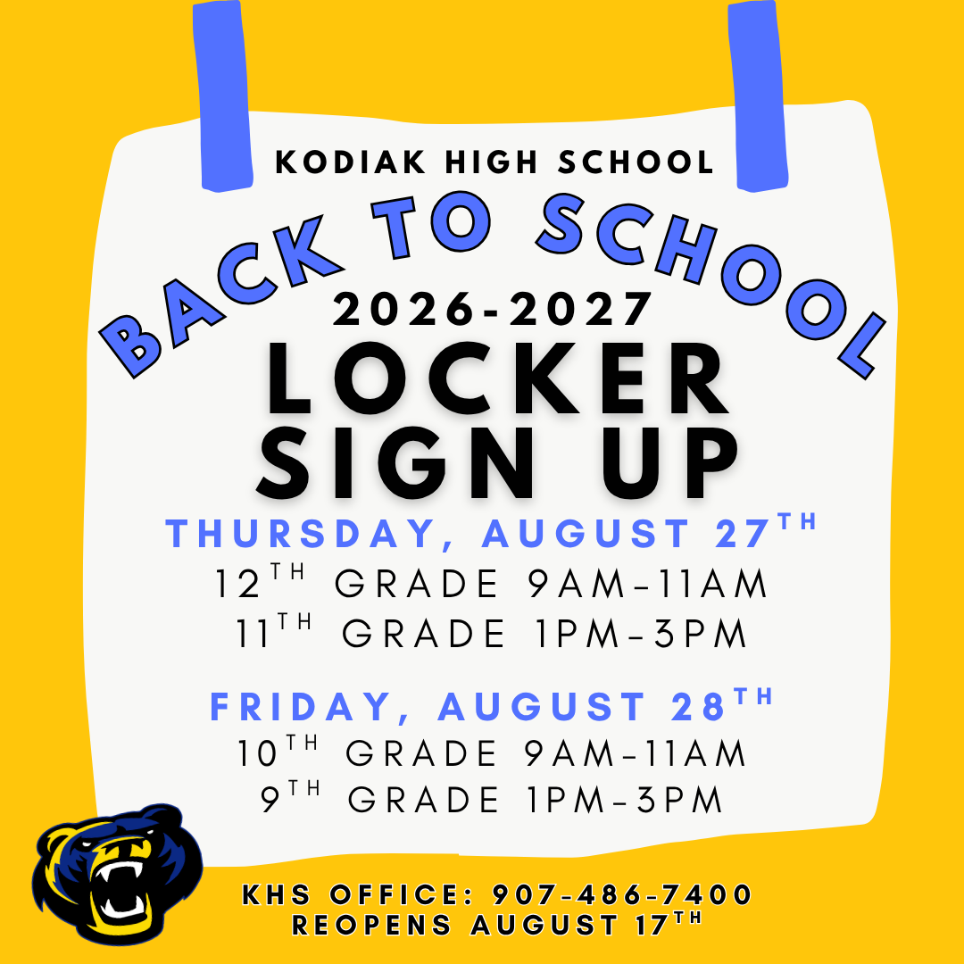 KHS 26-27 Locker Sign Up